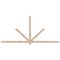 Ekena Millwork Kennewick Smooth Timber Gable Bracket, Douglas Fir, 108"W x 49"H x 1 1/2"D x 3 1/2"F, 11/12 Pitch GBW108X49X0204KEN00SDF - alternate 1